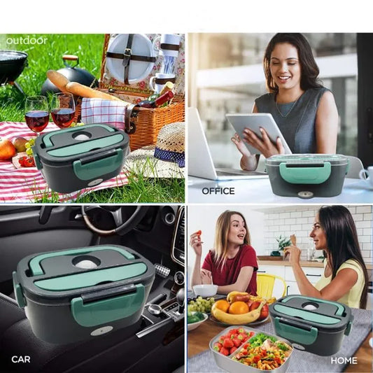 Boîte Repas Électrique 1.5L Chauffante Portable