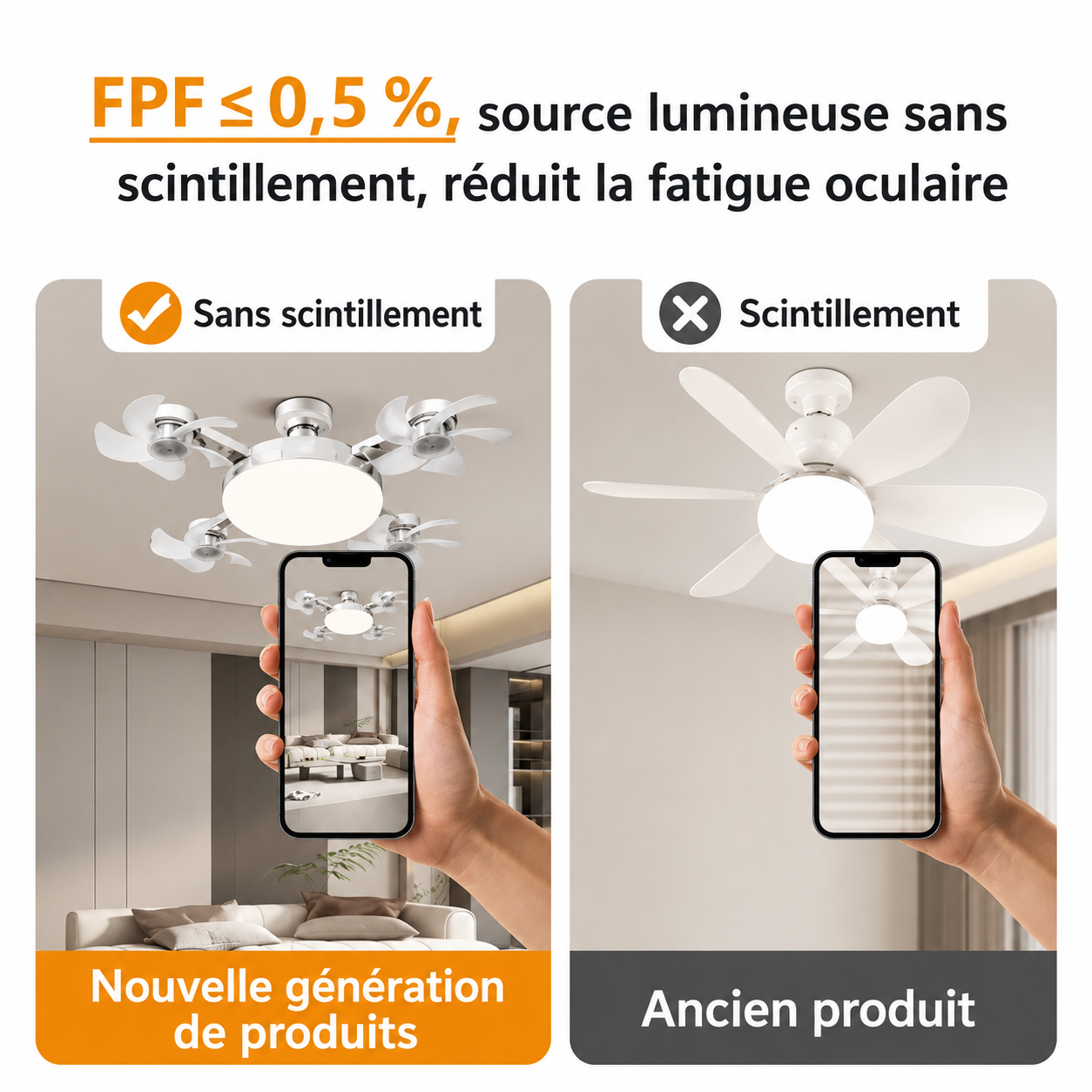 Ventilateur Drone avec Télécommande
