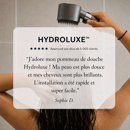 Douche filtrante haute pression Hydroluxe™