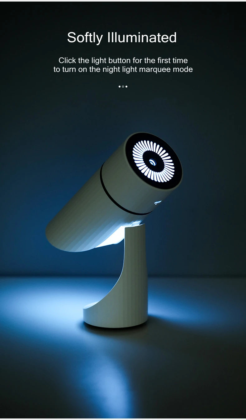 Humidificateur Sans Fil 260ml USB Rechargeable