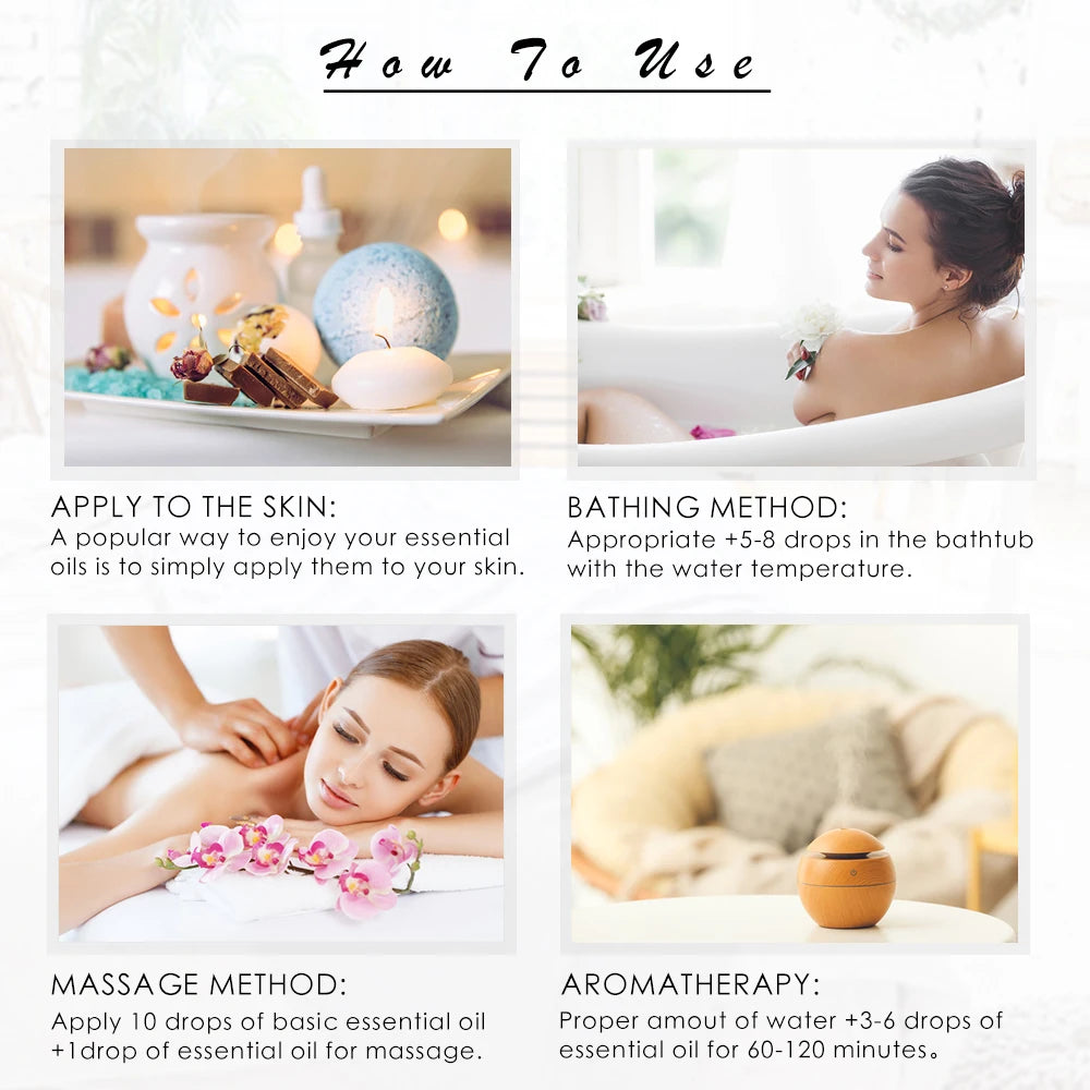 Huile Essentielle 100ml Lavande - Aromathérapie Diffuseur