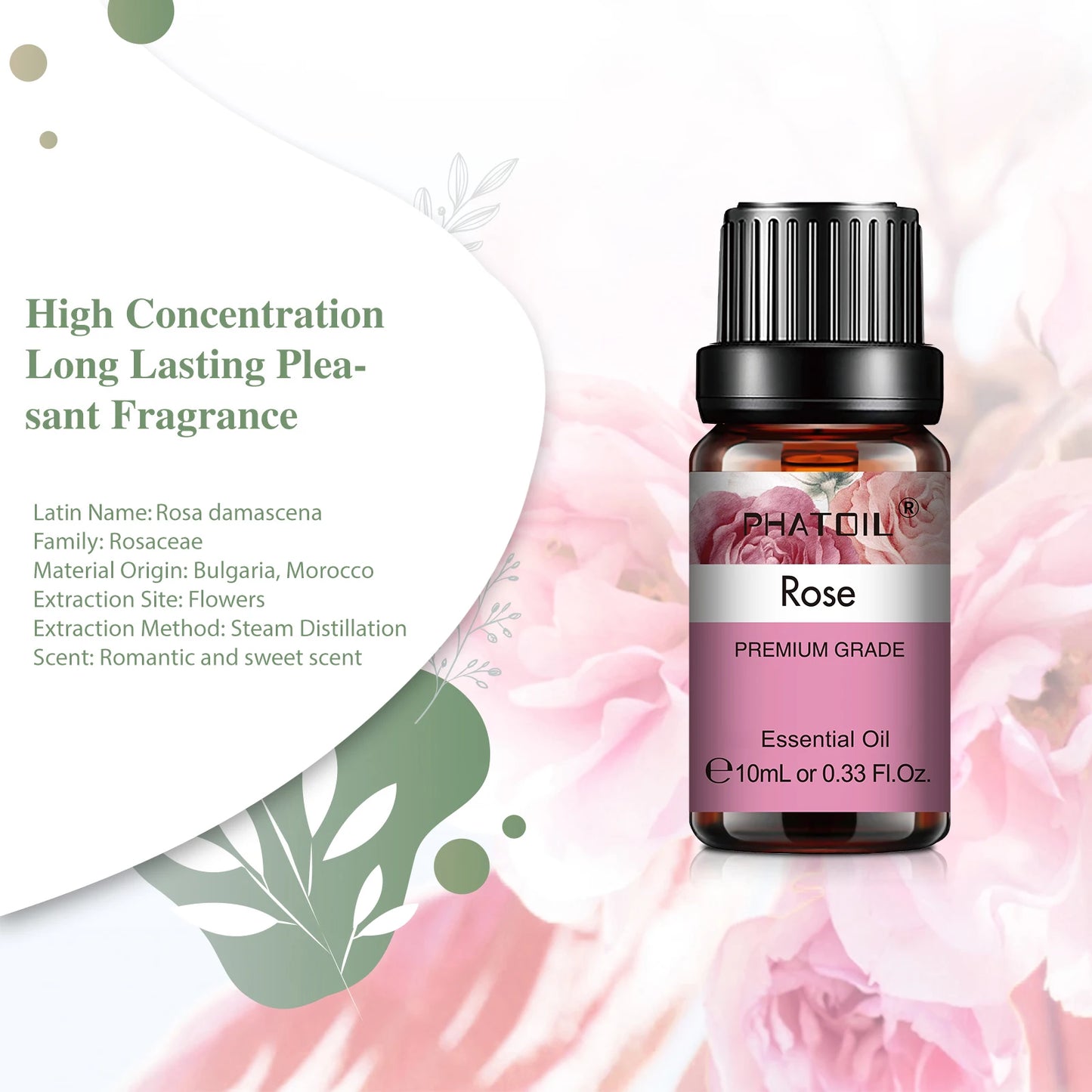 Huile Essentielle Naturelle PHATOIL 10 ml – Pour Diffuseur & Aromathérapie