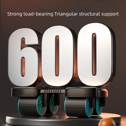 Roue Abdominale Rebond Automatique - AB Wheel Fitness Antidérapante