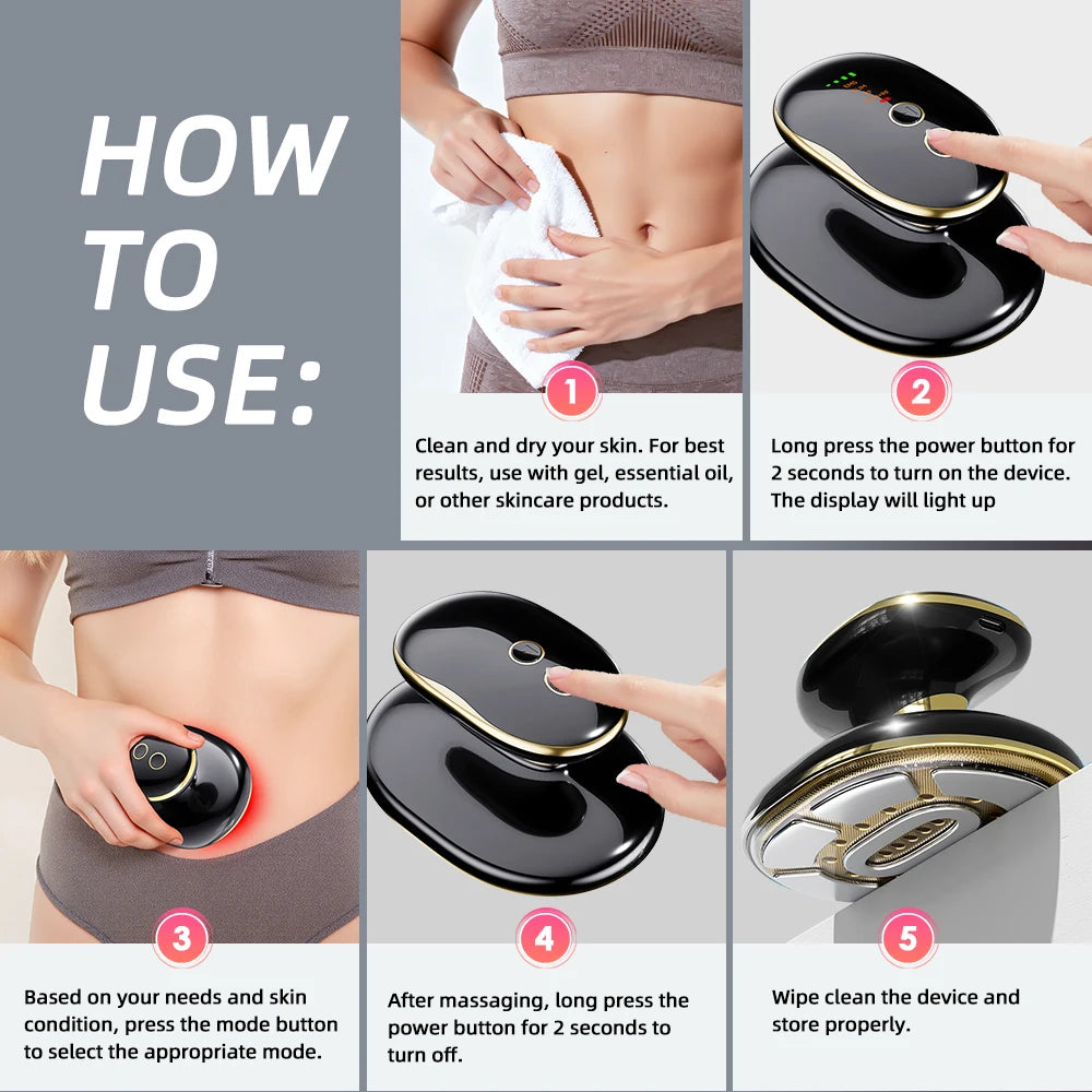 Masseur Anti-Cellulite Électrique 4 Modes - Sculptant Minceur Corps