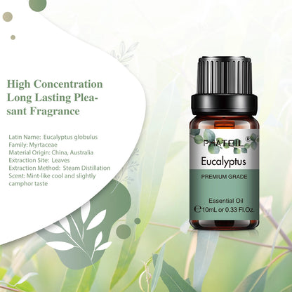 Huile Essentielle Naturelle PHATOIL 10 ml – Pour Diffuseur & Aromathérapie