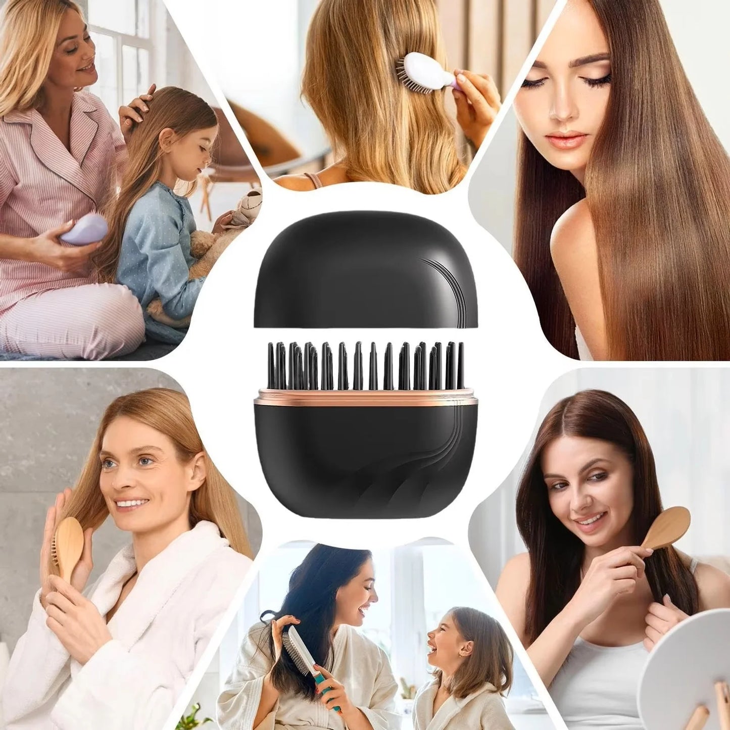 Brosse Lissante Portable Sans Fil