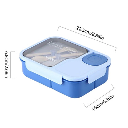 Boîte Bento Enfant Kawaii 3 Compartiments Lunch Box
