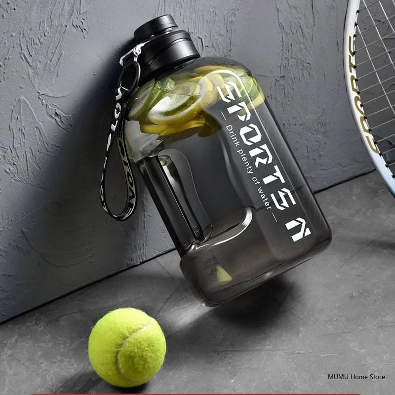 Bouteille d'Eau Sport 2.7L Grande Capacité - Gourde Fitness Gym
