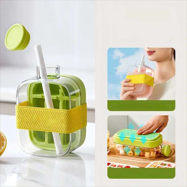 IceBottle™ Flasche mit Eiswürfelfach