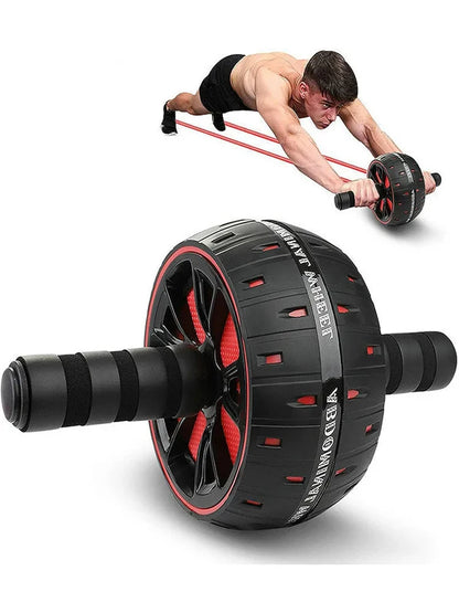 Roue Abdominale AB Roller Double - Équipement Fitness Maison