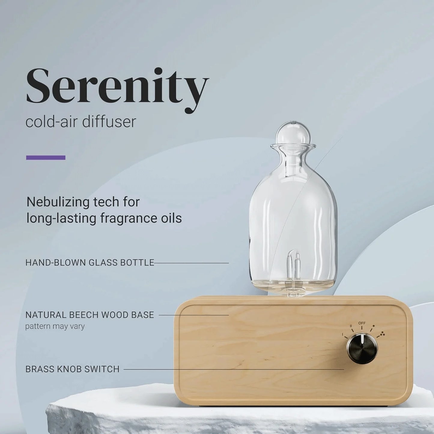 Diffuseur d’Huiles Essentielles par Nébulisation