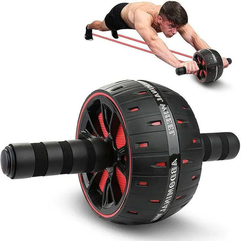 Roue Abdominale AB Roller Double - Équipement Fitness Maison