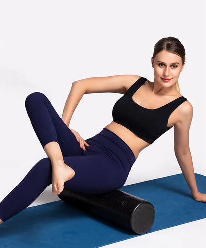 Rouleau de Massage Musculaire Foam Roller - Yoga Pilates Récupération