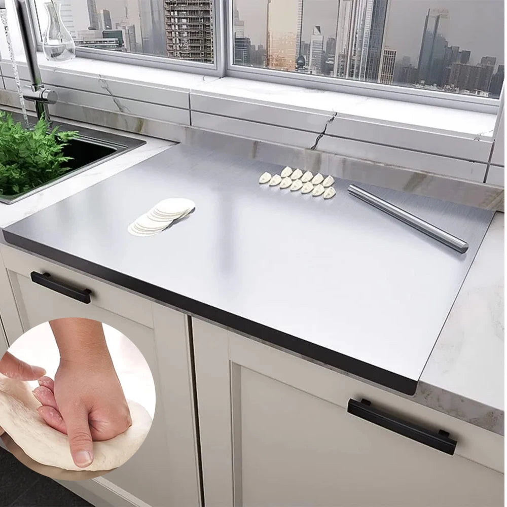 Planche à Découper en Acier Inoxydable