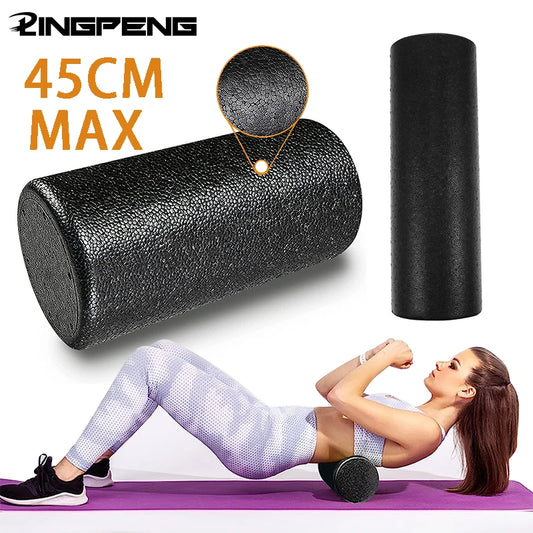 Rouleau de Massage Musculaire Foam Roller - Yoga Pilates Récupération