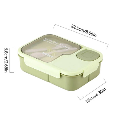 Boîte Bento Enfant Kawaii 3 Compartiments Lunch Box
