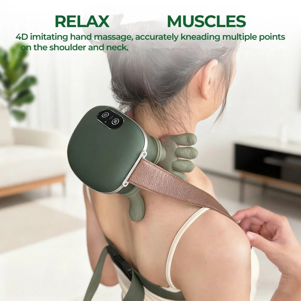 Masseur Cervical Sans Fil Bionic - Massage Nuque Épaules Trapèzes
