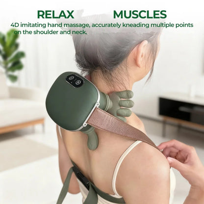 Masseur Cervical Sans Fil Bionic - Massage Nuque Épaules Trapèzes