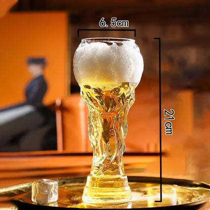 Verre à bière trophée