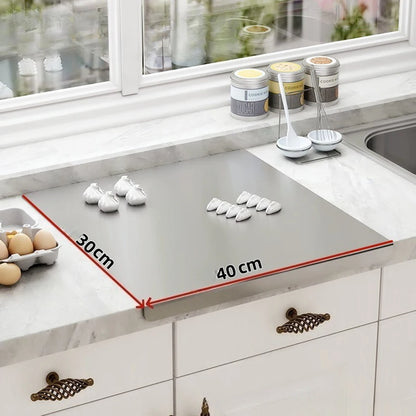 Planche à Découper en Acier Inoxydable