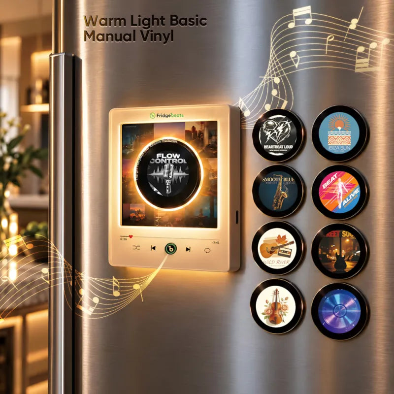 Vinylight™ - Mini Tourne Disque Magnétique à Personnaliser