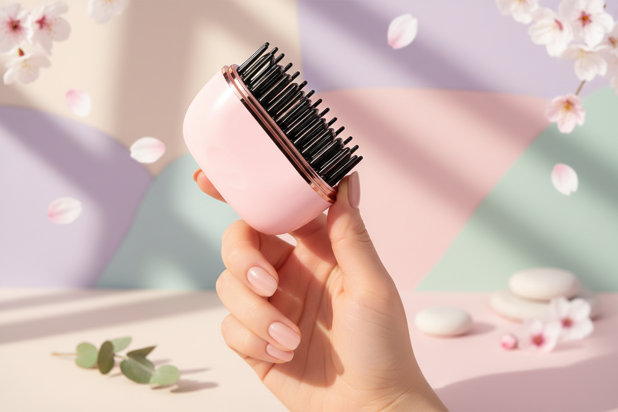 Pink Brush with Details